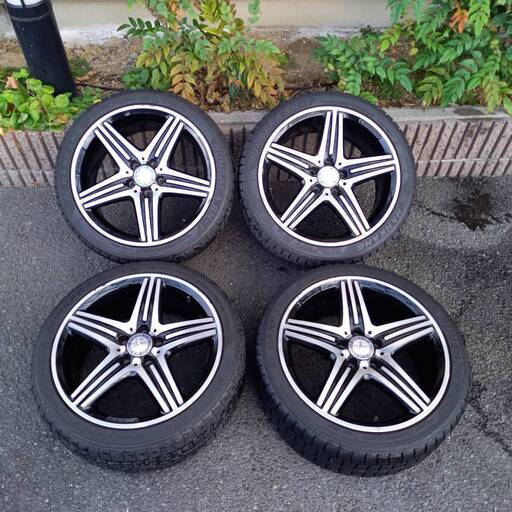 ～SOLD!～【中古品】18インチ 中古 AMG ホイール & おまけスタッドレスタイヤ ベンツAクラスなど