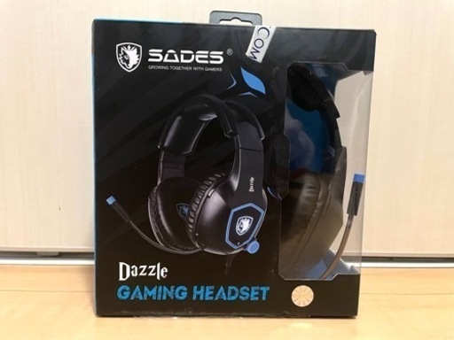 【新品未開封】SADES Dazzle/SA-905 ゲーミングヘッドフォン