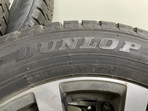 限定値引！スタッドレス付きAW 17×7j+53 114.3 225/55R17