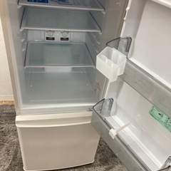 ◼️【中古品】MITSUBISHI 三菱 2ドア冷蔵庫 2020年製 MR-P15F-W