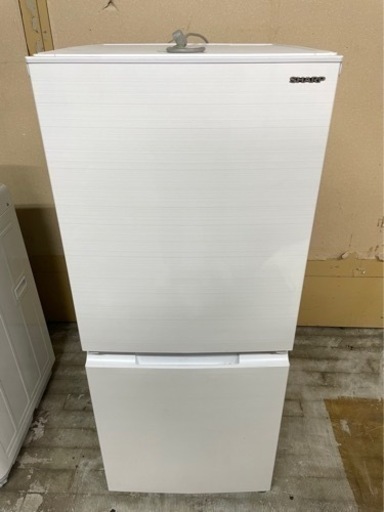 取引中美品！SHARP 冷蔵庫「152L つけかえどっちもドア」 SJ-D15G-W ホワイト系  2021年製 動作確認済