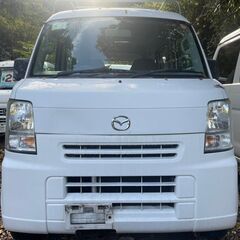 (ID4729)軽バン専門店在庫100台　２７万円　マツダ　スクラムバン　車検２年付　平成２２年式　諸費用込３２０,０００円の画像