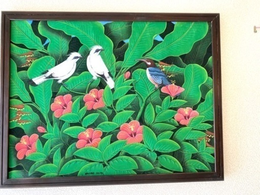 バリ絵画［バリアート］南国風絵画
