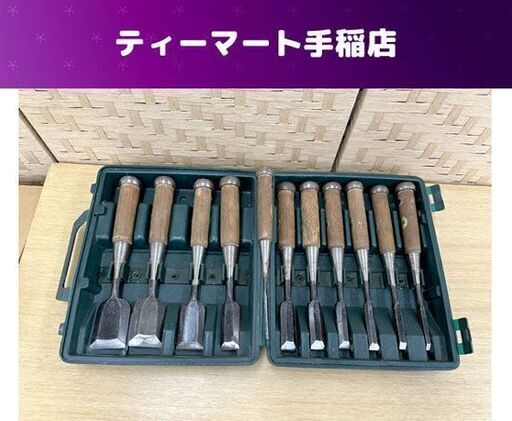 鑿 のみ ノミ １１本セット 千吉 大工道具 まとめ売り 札幌市手稲区