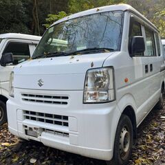 (ID4730)軽バン専門店在庫100台　２８万円　スズキ　エブリイバン　車検２年付　平成２４年式　諸費用込３３０,０００円の画像