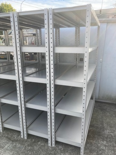 ボルトレス スチール棚 中軽量棚 幅150cm 中古