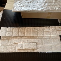 壁紙シ－ト　パ－ルホワイトレンガ調の画像