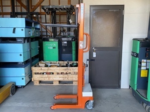 ほぼ未使用訳有り品 コレック ハンドリフター カルル - L KL-25 250kg 手動 ワイヤ仕様 ハンドリフト KOLEC 中西金属工業 福岡県 古賀市