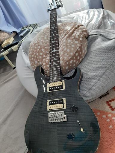 ギター PRS SE Custom24 GrayBlack PRS SE Custom24 Faded Gray Black Burst エレキギター ポール