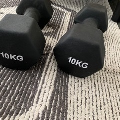 10KGダンベル×2の画像