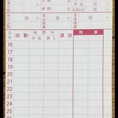 タイムレコーダー ニッポー NTR-2100の画像