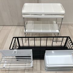 水切り棚、マグネット棚、組み立て式棚　お譲り