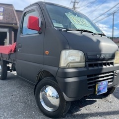 ★支払総額13.8万円★車検たっぷり！スズキ キャリィトラック AT 切り替え式4WD Tチェーン 早い者勝ちプライス！の画像