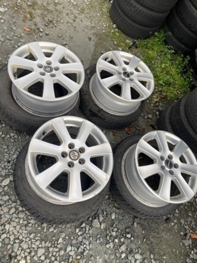 希少　PCD100 5穴　ボルベット　BORBET  16×7J アルミホイール　4本