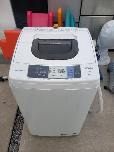 HITACHI 日立 全自動電気洗濯機 NW-50A 2017年製 5.0㎏ 風脱水 洗濯機\n\n
