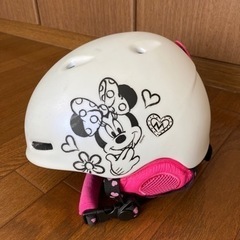 スキー　スノボ　ヘルメット　ディズニー　ミニー