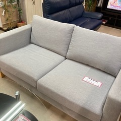 IKEA 2人掛けソファ　布製