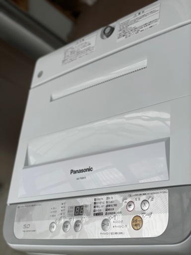 送料・設置込み　洗濯機　5kg Panasonic 2017年