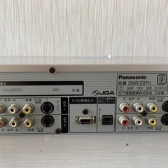 【動作確認済】Panasonic HDD&DVDレコーダー  DIGA DMR-E87Hの画像