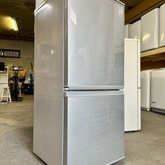 札幌市内配送無料 美品 16年製 SHARP シャープ 137L 2ドア冷凍