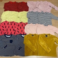 双子服 長袖 ロンT トレーナー 110-120㎝ 16着セット 