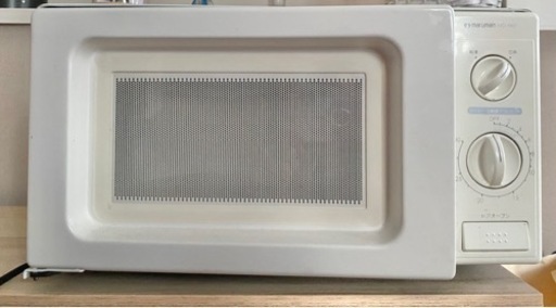 値下げ　電子レンジ　白