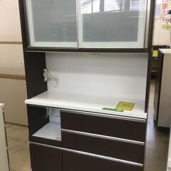 三幸ジャパン キッチンボード 食器棚 120cm モイス採用 フ...
