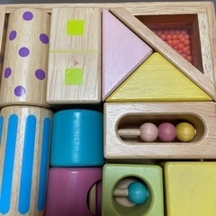中古　積み木の画像