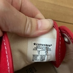 コンバース スニーカー 20cmの画像