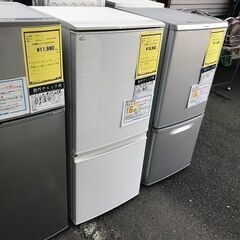 ☆シャープ 冷蔵庫 2020 SJ-D14F-W W480×D590×H1125