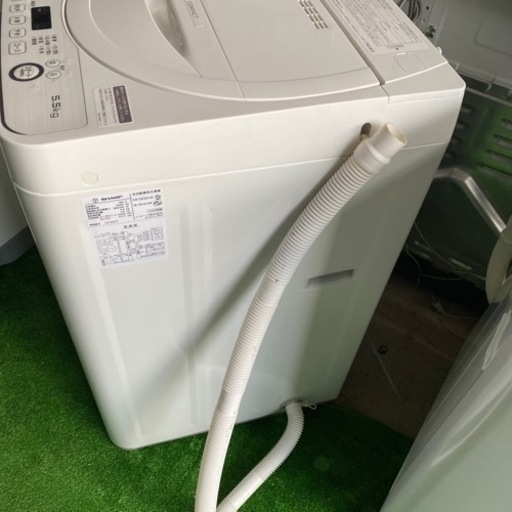 大阪限定●配送無料●2020年製●SHARP●ES-GE5D●洗濯機