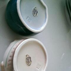 【お値下げ】おじいさんとおばあさんのシュガーポットの画像