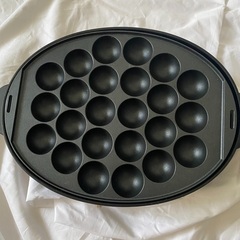 ブルーノオーバルホットプレートバーベキュー鍋たこやきBRUNO黒焼肉の画像