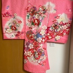 お宮参り　着物　女の子　0才