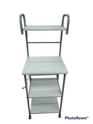 【売ります】キッチンラック　二口コンセント付き
