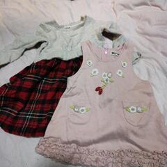 ９５センチ。冬服、４点まとめて。の画像