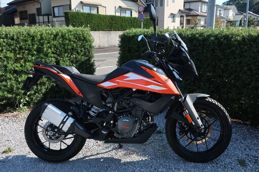 ツーリングシーズン到来！　低走行　KTM　オレンジ　250cc　アドベンチャー　自賠責5年付