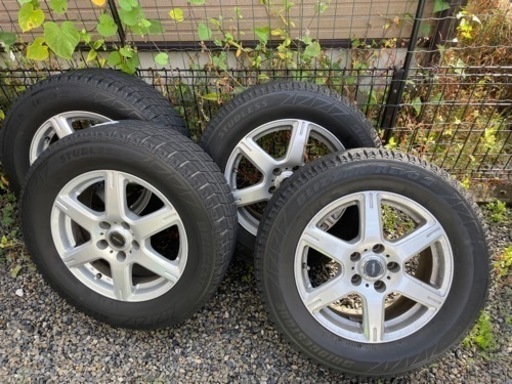 値下！【引取限定】 ヴェルファイア・アルファード スタッドレスタイヤホイール