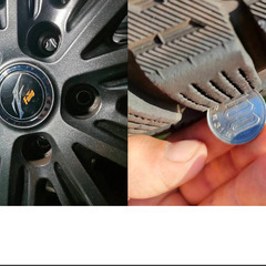 スタッドレスタイヤ付きホイール　205/60 R16 Fang 4本セット＋ナット10個の画像