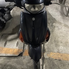 SUZUKI  LETS5 CA47A　現状渡し　　実働　３Ｎ　書付