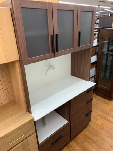 ニトリ 3枚扉レンジボード 【トレファク所沢店】