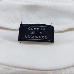 【80%OFF】COMMON MEETS UNCOMMON メンズ 半袖 Tシャツ ホワイトの画像