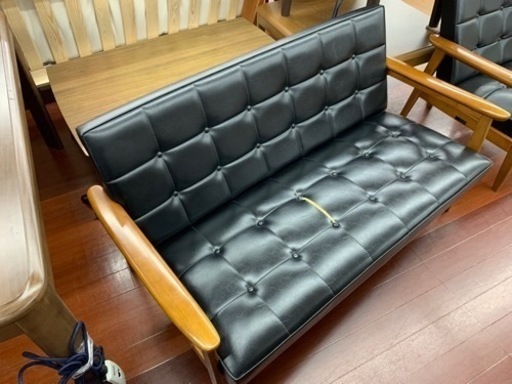 カリモク60 2人掛けソファー　【トレファク所沢店】