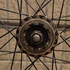 ピスト　700Cホイール　前後　コグ付きの画像