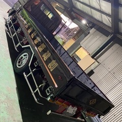 三菱 ジェネレーションキャンター 2t ワイドロング カスタム ジェネキャン デコトラ 交換可 交渉可の画像