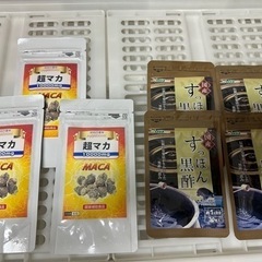超マカ　＆　すっぽん黒酢