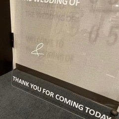 結婚式に‼️コッパースタンド　名前日付お入れします‼️