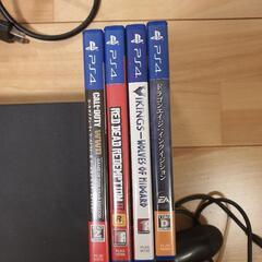 PLAYSTAION4 PS4本体、コントローラー、カメラ、ゲームセットの画像