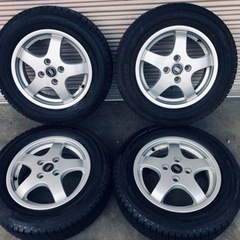 冬タイヤ  165/70R14 軽コンパクトカー用アルミ付スタッ...