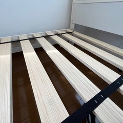 【決まりました】ニトリ　シングルベッドフレームの画像